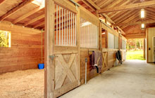 Lower Forge stable construction leads